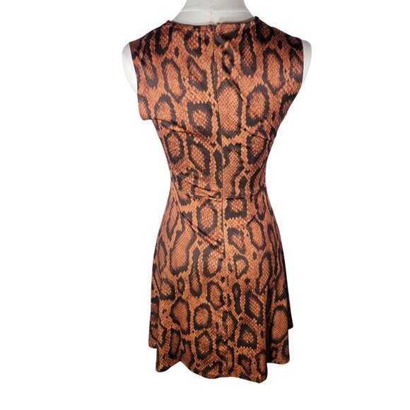 We Wore What Women Snake Print Cider Muscle Sleeveless Mini Dress Size XS - Picture 8 of 8
